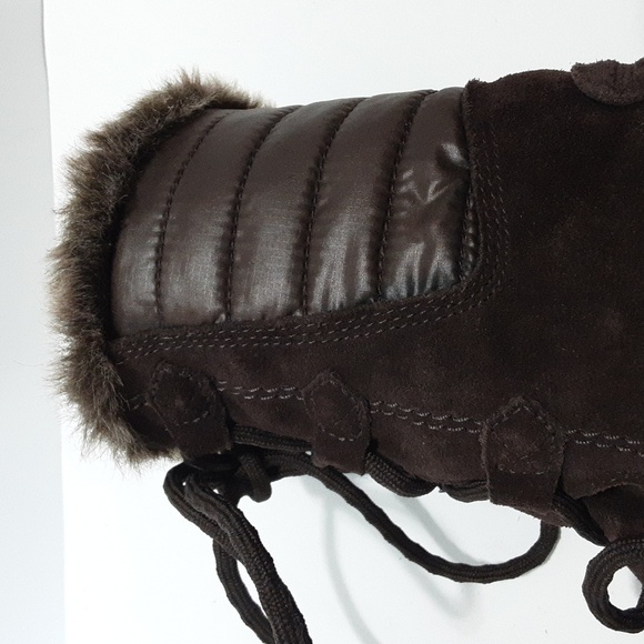 The North Face Nuptse Purna Il Boot women 6.5 waterproof winter comfy brown - Picture 10 of 15